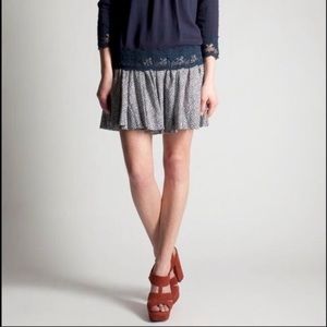 2 / $20 French Connection pleated Clover Skirt